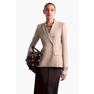 Altuzarra Indiana Double Breasted Blazer in Bleaker FR 34 US 2